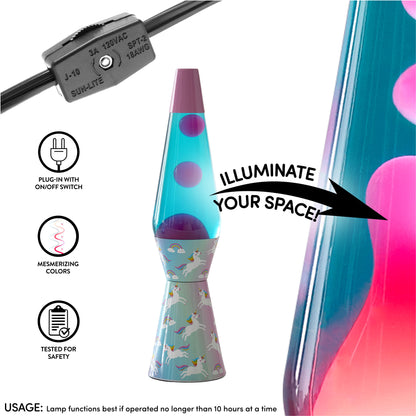 Unicorn Lava Motion Lamp