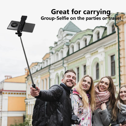 Selfie Stick, 40In Retractable  with Remote, 2 Level Fill Light, Selfie Tripod for Iphone Android