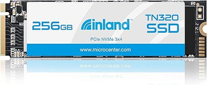 TN320 256GB Nvme M.2 Pcie Gen3X4 2280 Internal Solid State Drive SSD - up to 2000 Mb/S, 3D NAND, Storage and Memory for Laptop & PC Desktop