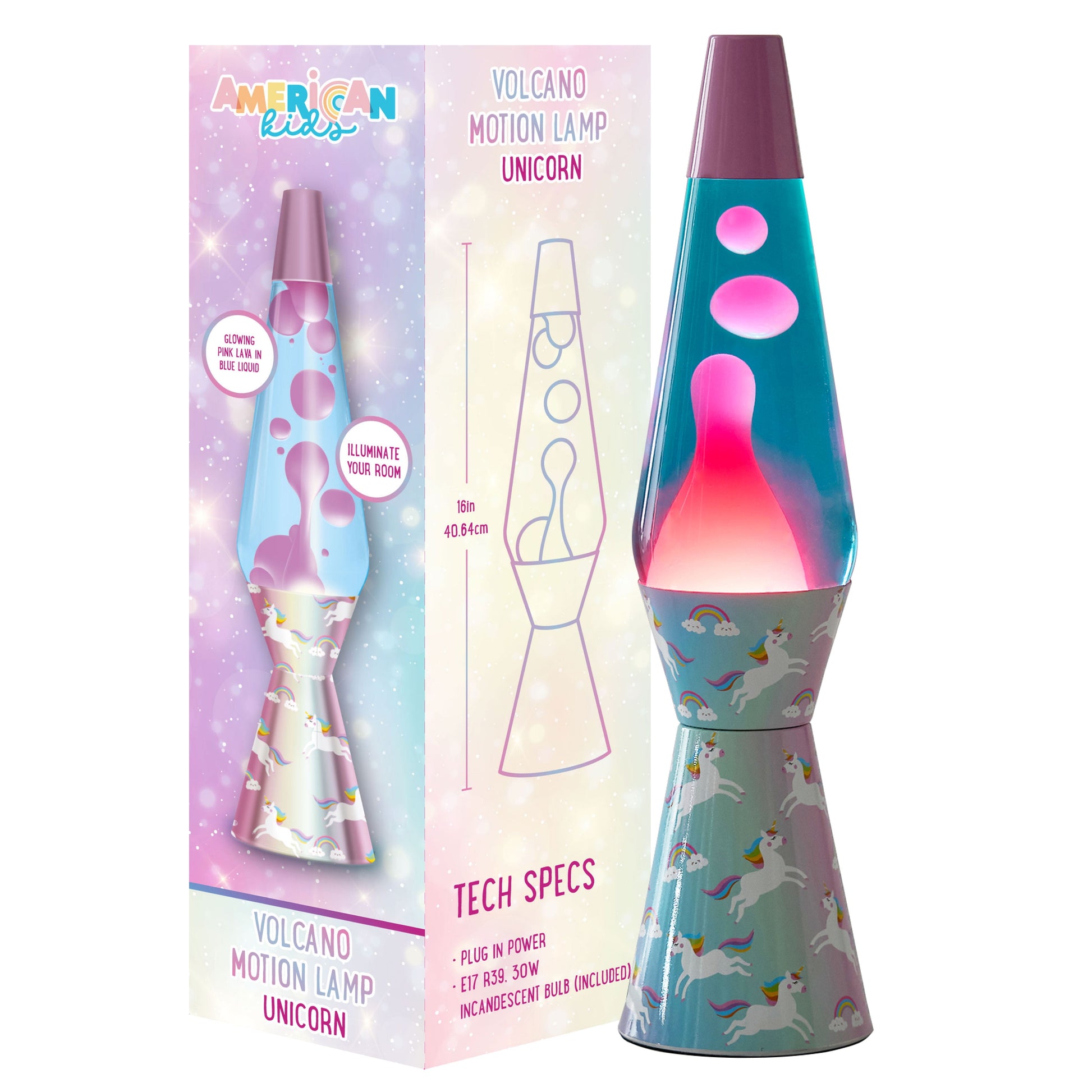 Unicorn Lava Motion Lamp