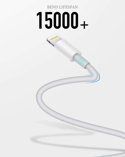 For Iphone Charger Cord,2 Pack Original USB to Lightning Cable Apple MFI Certified 6 Ft, Fast Iphone Charging Cord for Iphone 11/11Pro/11Max/ X/XS/XR/XS Max/8/7/6/5S/Se