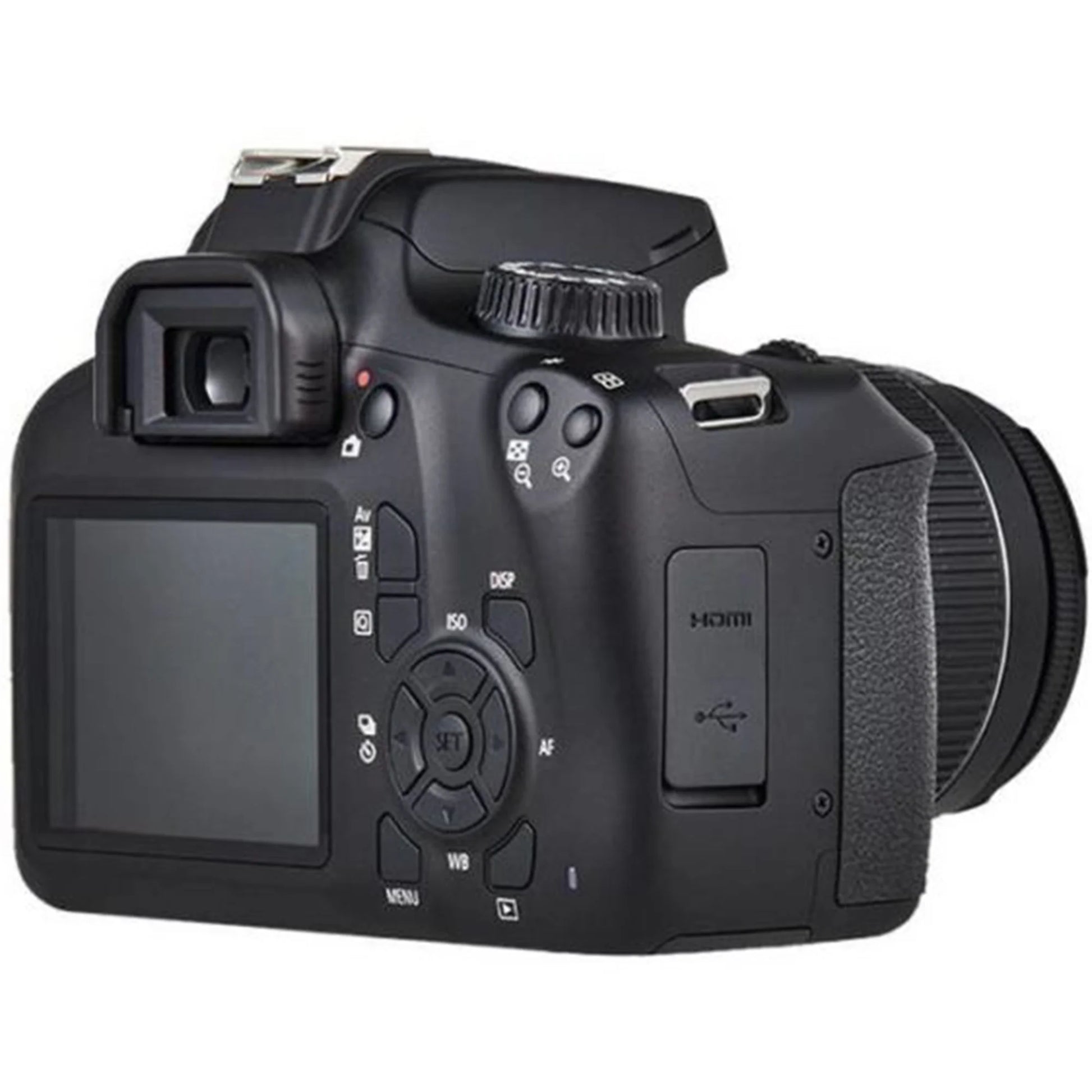 Canon EOS 4000D / Rebel T100 DSLR Camera + EF-S 18-55Mm Lens + Sandisk 64GB Memory Card +  Bundle (International Model)