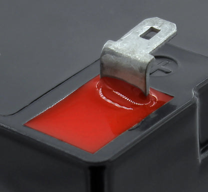 12V Battery - 8Ah F1 AGM Battery - UPG Brand - UB1280 - Rechargeable - for Hunting Game Feeders